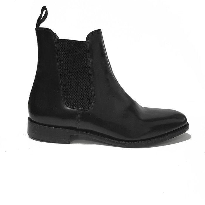 TOM FORD Bailey Croc-Effect Patent-Leather Chelsea Boots for Men | MR PORTER