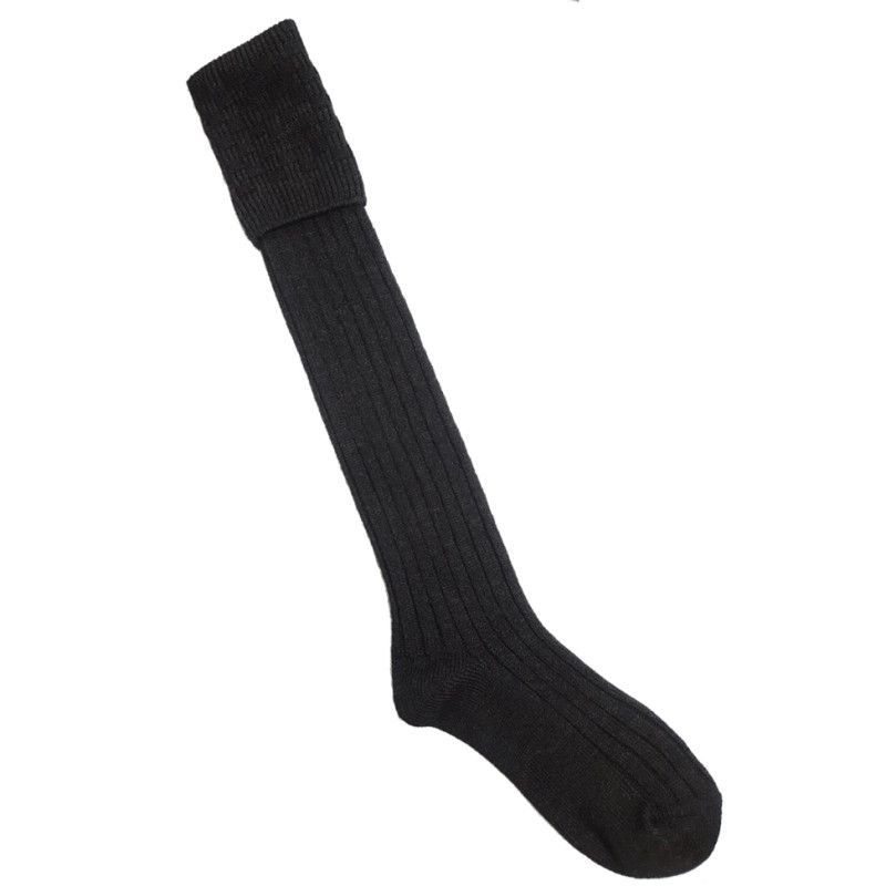 Charcoal Grey Kilt Socks - Kinloch Anderson